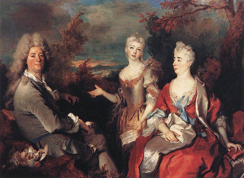 Nicolas de Largilliere Portrait de famille Sweden oil painting art